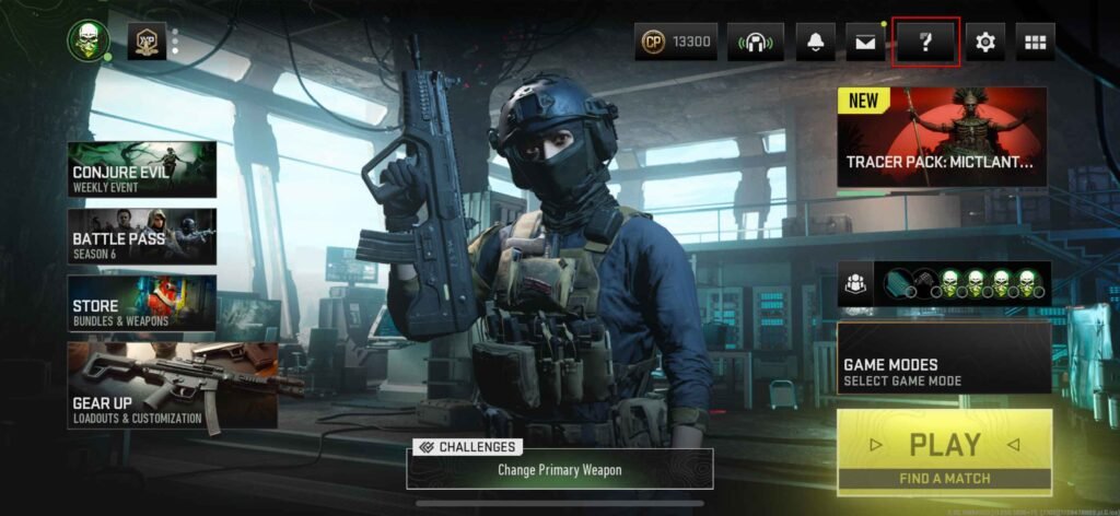 COD Warzone Mobile Lobby